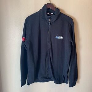 Vintage NFL Seattle Seahawks Sports Illistrated Fleece Full Zip Embroidered